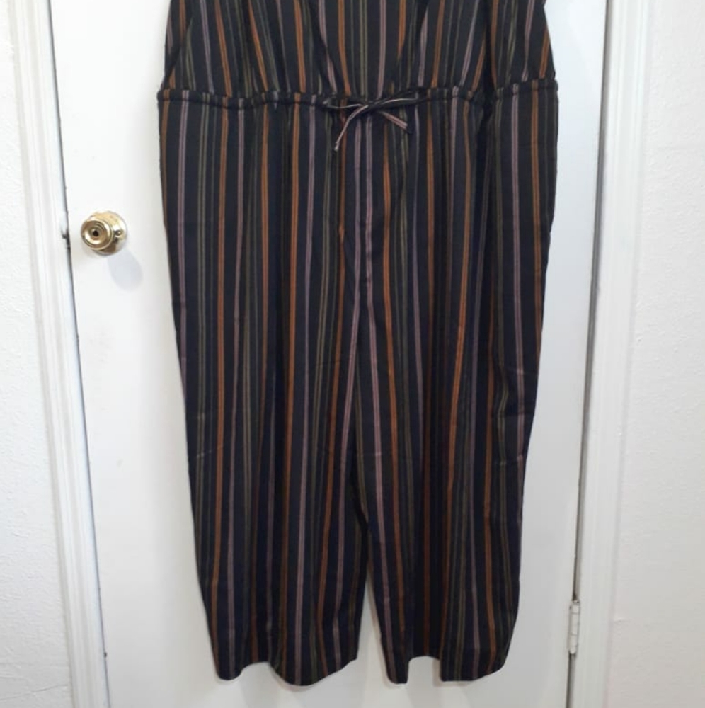 🆕️ AVA & VIV | Wide Leg Crop Jumpsuit - Picture 6 of 16